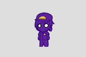 Purple Guy Shimeji featured image – free desktop pet from Five Nights at Freddy's