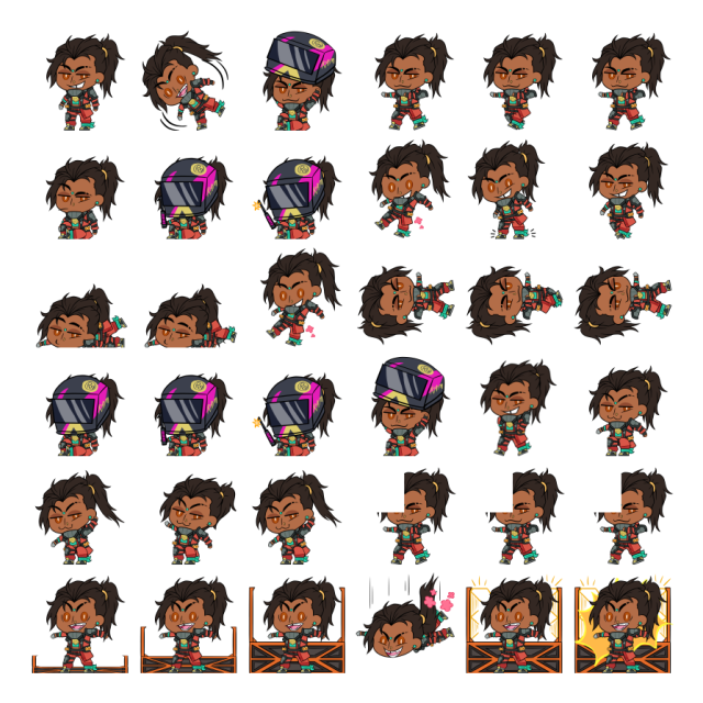 Rampart Shimeji Sprite Preview