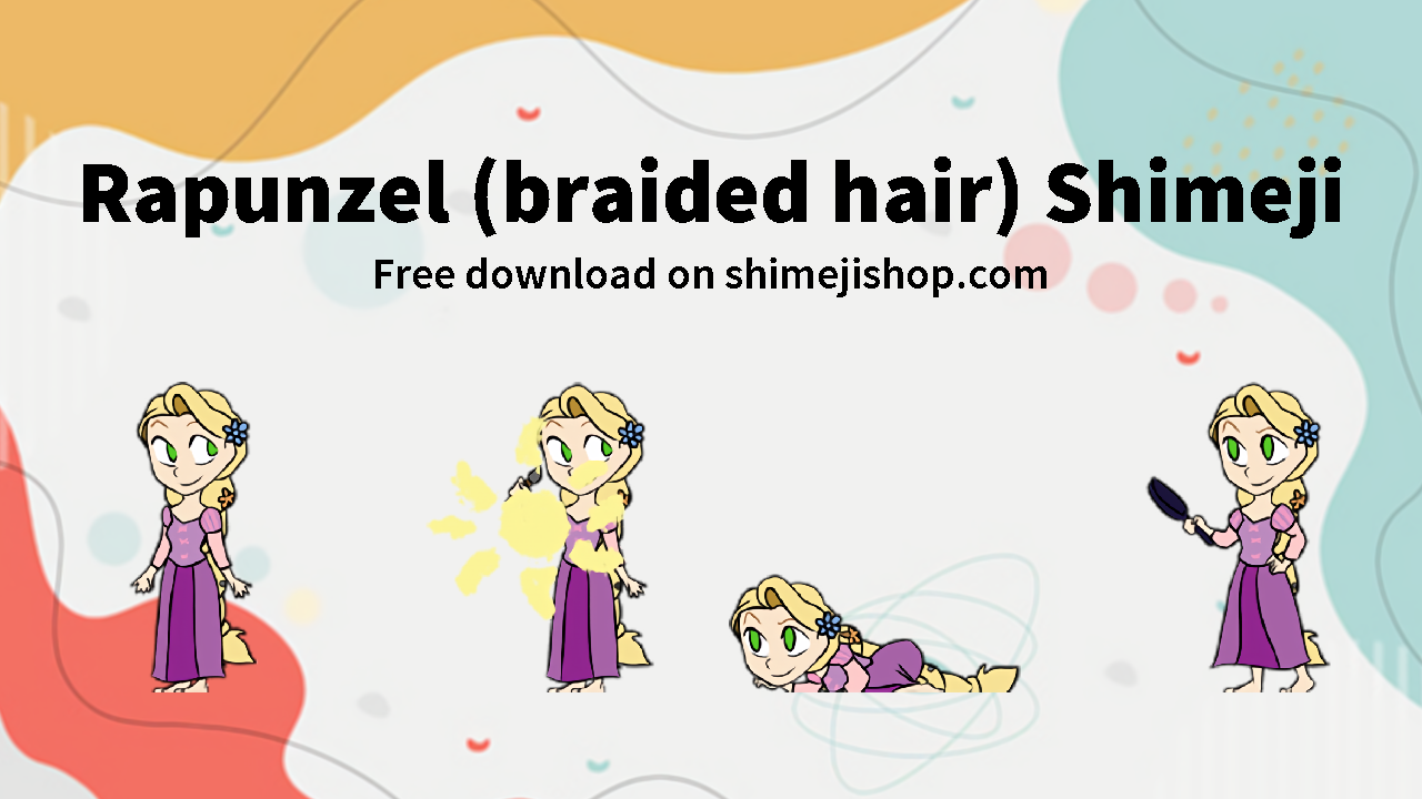Rapunzel (braided hair) Shimeji Cover