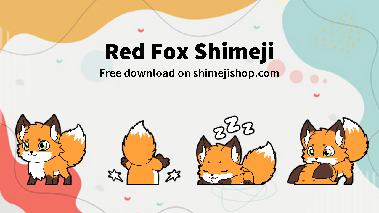 Red Fox Shimeji Cover