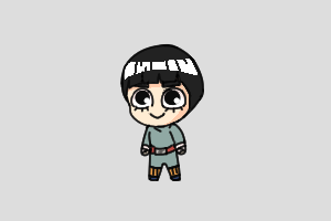 Rock Lee Shimeji featured image – free desktop pet from Naruto