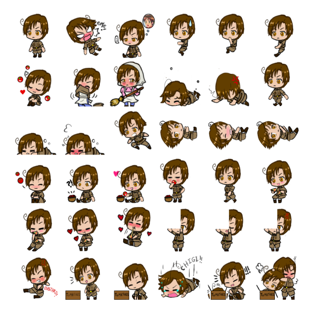 Romano Shimeji Sprite Preview