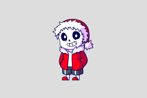 Sansta Shimeji featured image – free desktop pet from Christmas