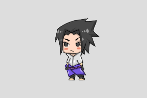 Sasuke Shimeji featured image – free desktop pet from Naruto