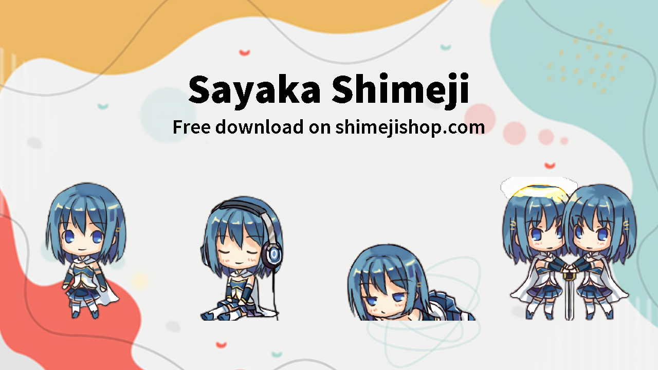Sayaka Shimeji Cover