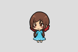 Seychelles Shimeji featured image – free desktop pet from Hetalia