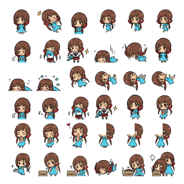 Seychelles Shimeji Sprite Preview