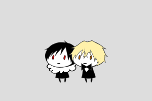 Shizuo and Izaya Shimeji featured image – free desktop pet from Durarara