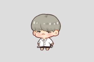Suga Shimeji featured image – free desktop pet from BTS (Bangtan Boys)
