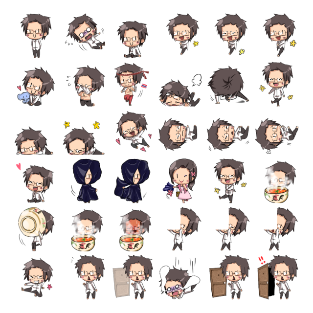 Thailand Shimeji Sprite Preview