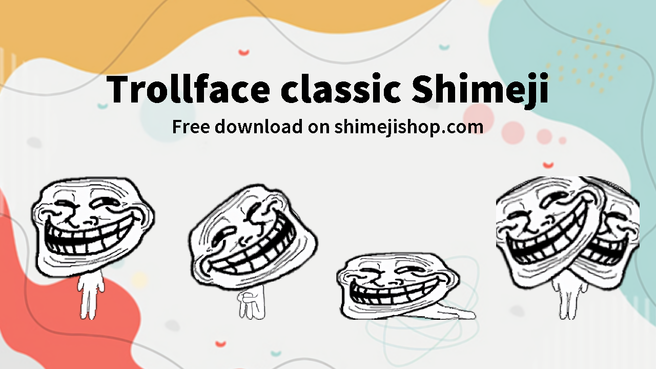 Trollface classic Shimeji Cover