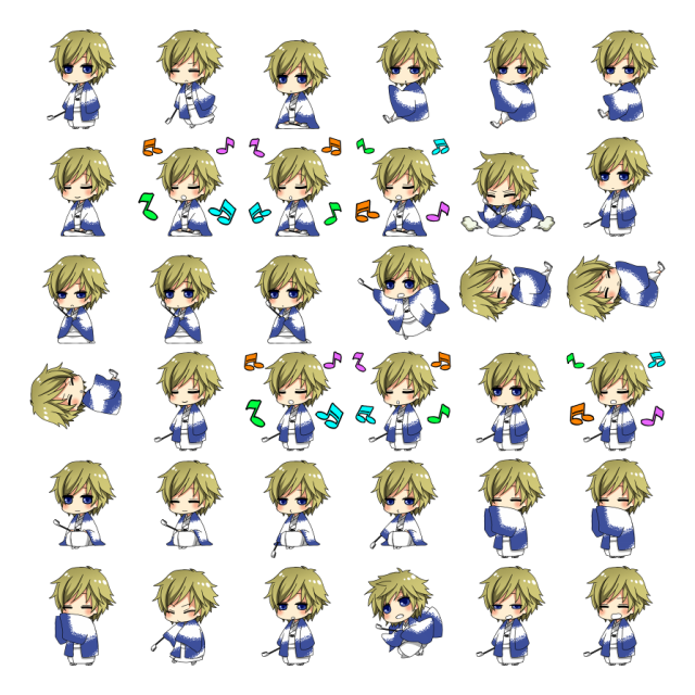 Tsugaru Kaikyo Fuyu Geshiki Shimeji Sprite Preview
