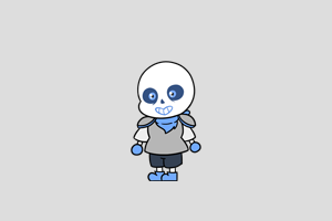 Underswap Sans Shimeji featured image – free desktop pet from Undertale