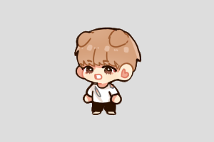 V - TaeTae [puppy] Shimeji featured image – free desktop pet from BTS (Bangtan Boys)