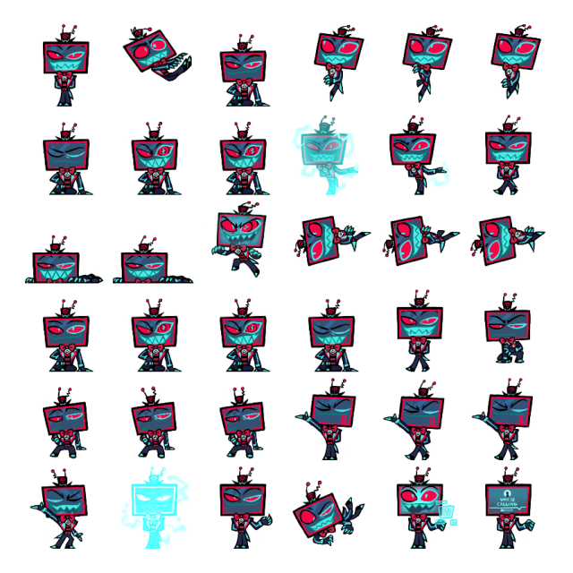 Vox Shimeji Sprite Preview