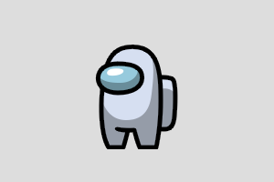 White Shimeji featured image – free desktop pet from Among Us