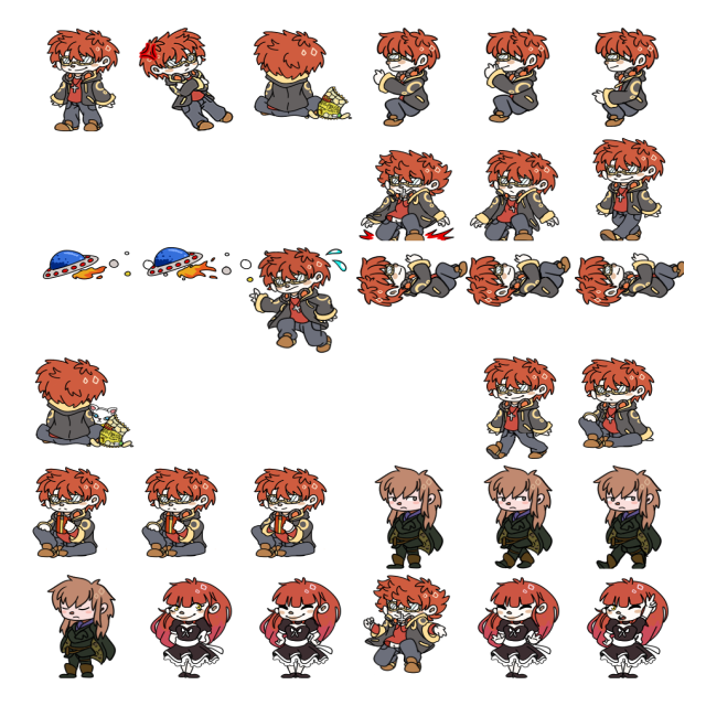 707 Shimeji Sprite Preview