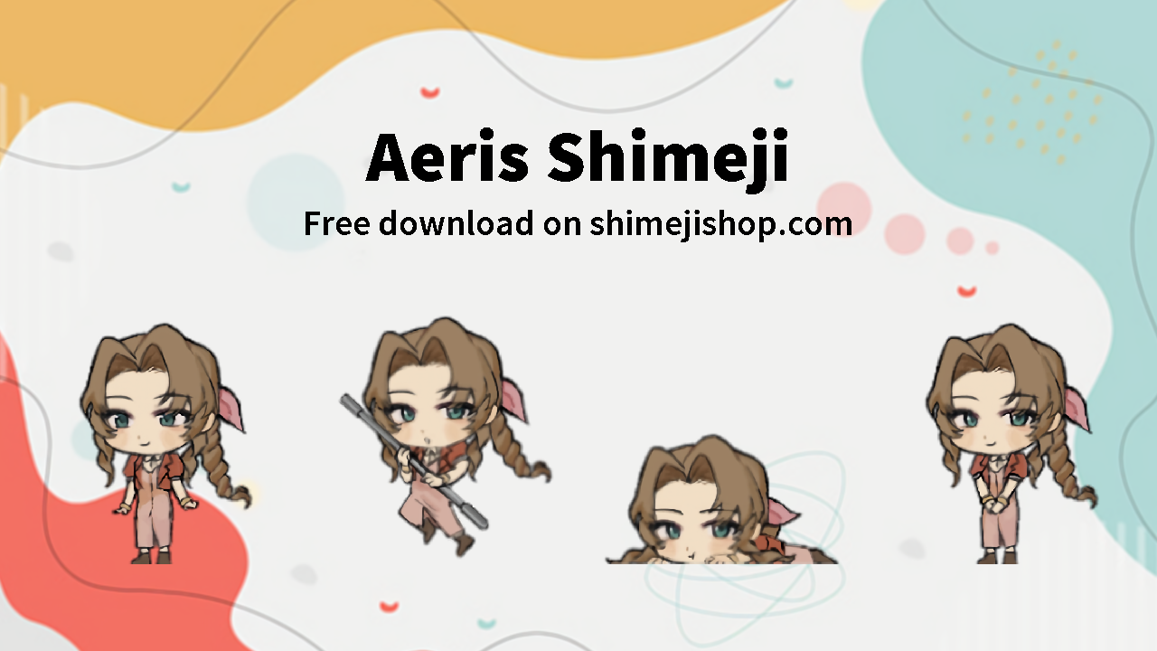 Aeris Shimeji Cover
