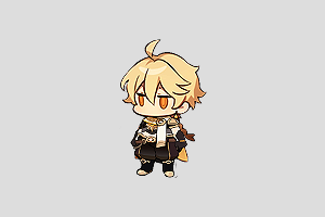 Aether Shimeji featured image – free desktop pet from Genshin Impact