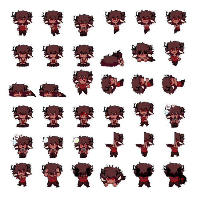 Alex Shimeji Sprite Preview
