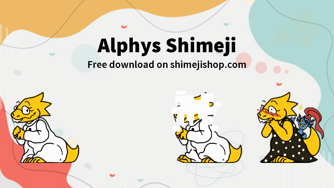 Alphys Shimeji Cover
