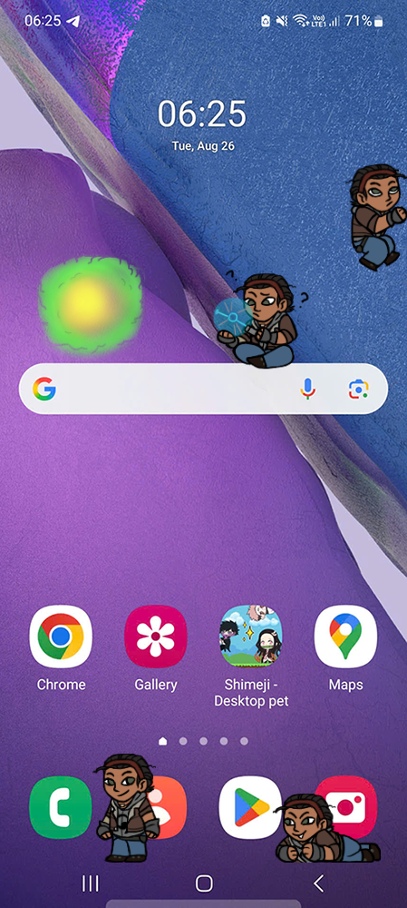 Alyx Vance Shimeji on Mobile