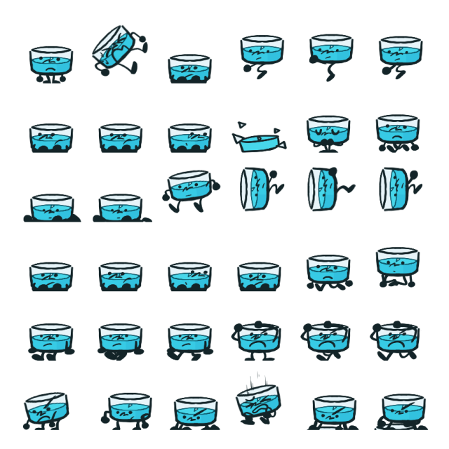 Amelia Shimeji Sprite Preview