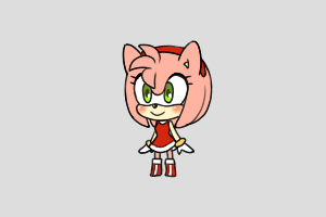 Amy Rose Shimeji featured image – free desktop pet from Sonic