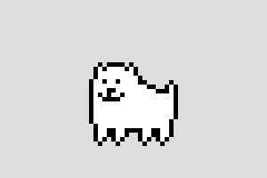 Annoying Dog Shimeji featured image – free desktop pet from Undertale