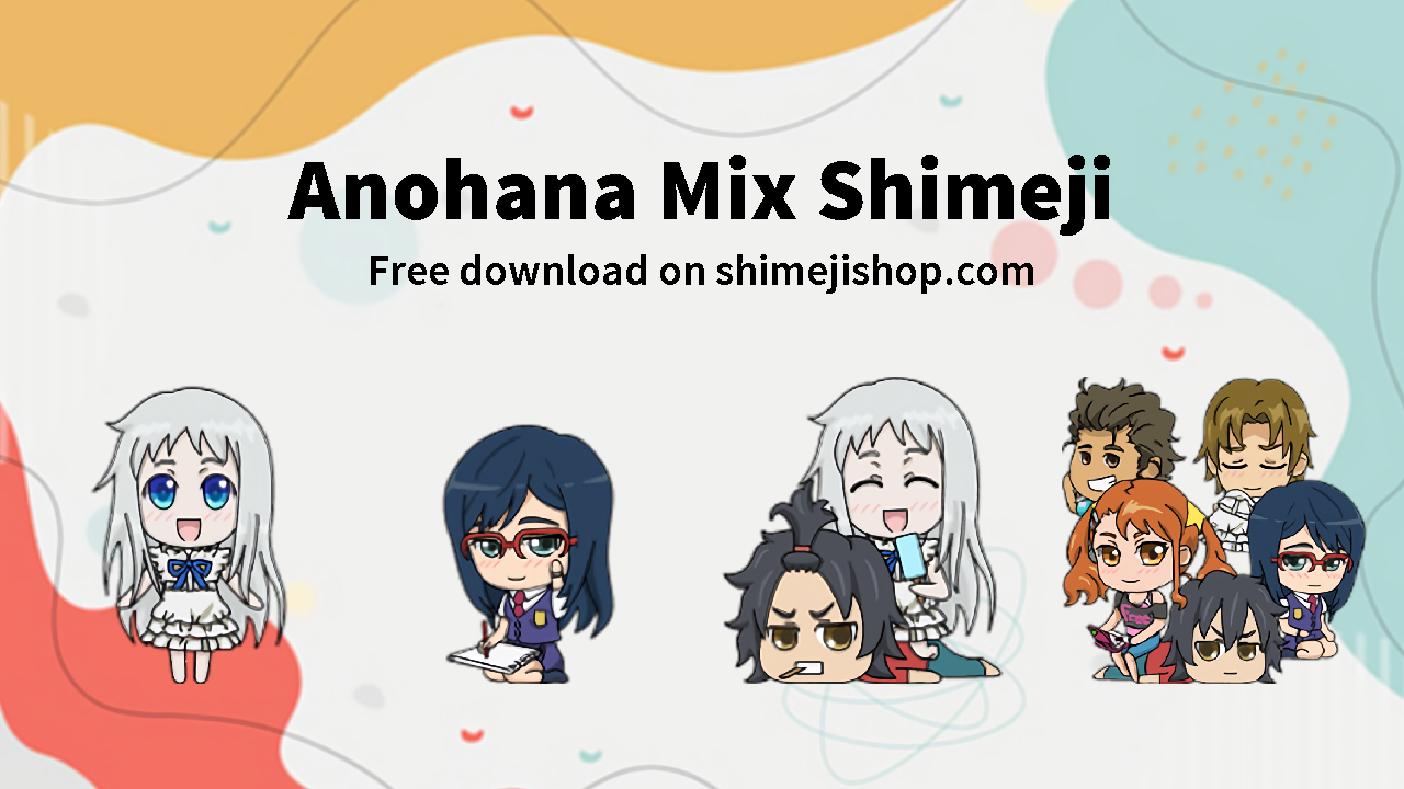 Anohana Mix Shimeji Cover