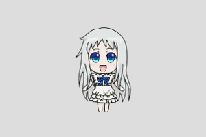 Anohana Mix Shimeji featured image – free desktop pet from Anohana