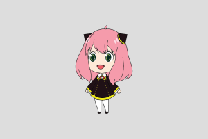 Anya Forger Shimeji featured image – free desktop pet from Spy x Family