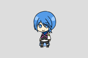 Aqua Shimeji featured image – free desktop pet from Kingdom Hearts