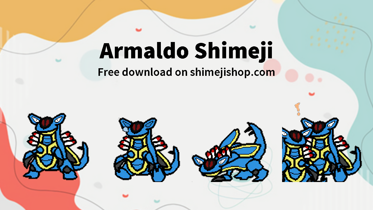 Armaldo Shimeji Cover