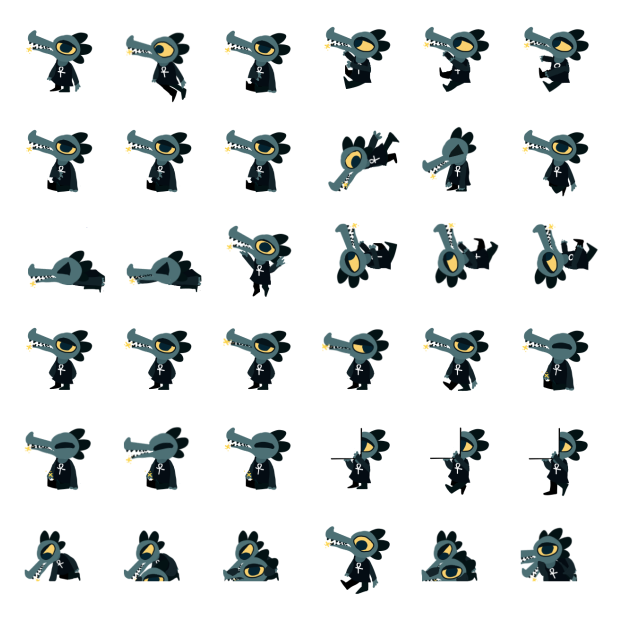 Bea Shimeji Sprite Preview