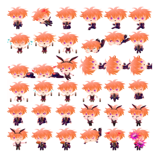 Beel Shimeji Sprite Preview