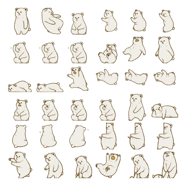 Bepo Shimeji Sprite Preview