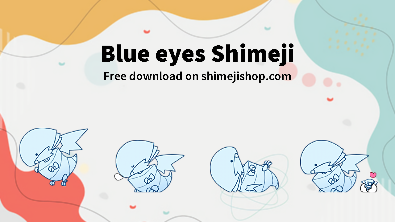 Blue eyes Shimeji Cover