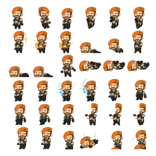 Brimstone Shimeji Sprite Preview