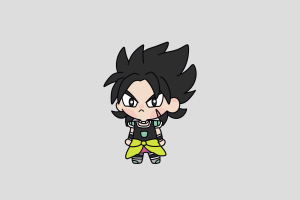 Broly Shimeji featured image – free desktop pet from Dragon Ball