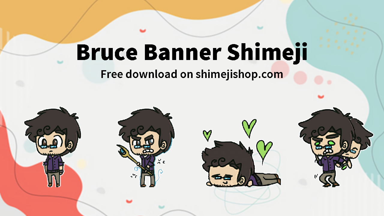 Bruce Banner Shimeji Cover