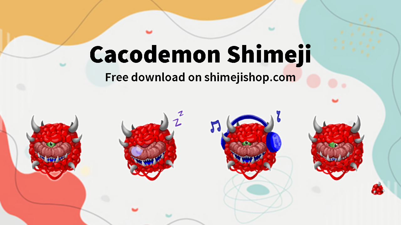 Cacodemon Shimeji Cover