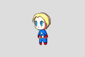 Captain America Shimeji featured image – free desktop pet from The Avengers