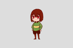 Chara Shimeji featured image – free desktop pet from Undertale