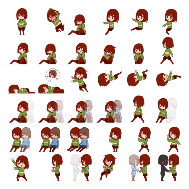 Chara Shimeji Sprite Preview