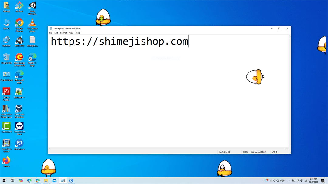 Chayanne Shimeji on Desktop