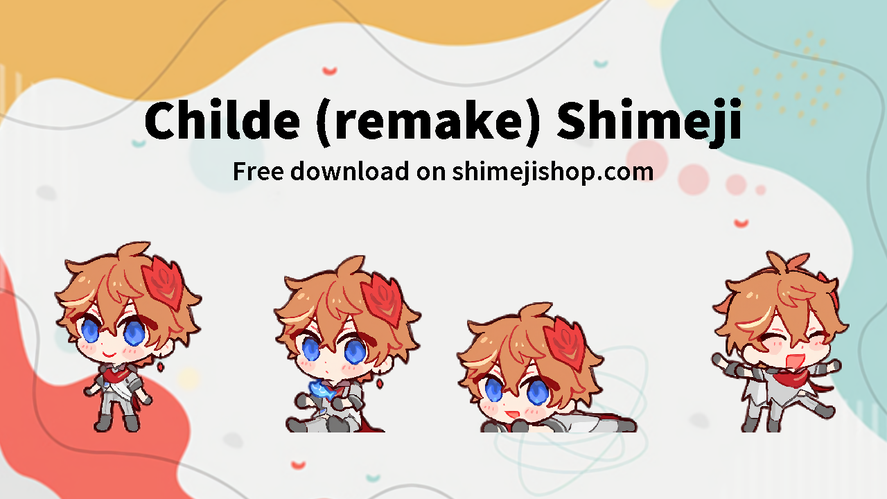 Childe (remake) Shimeji Cover