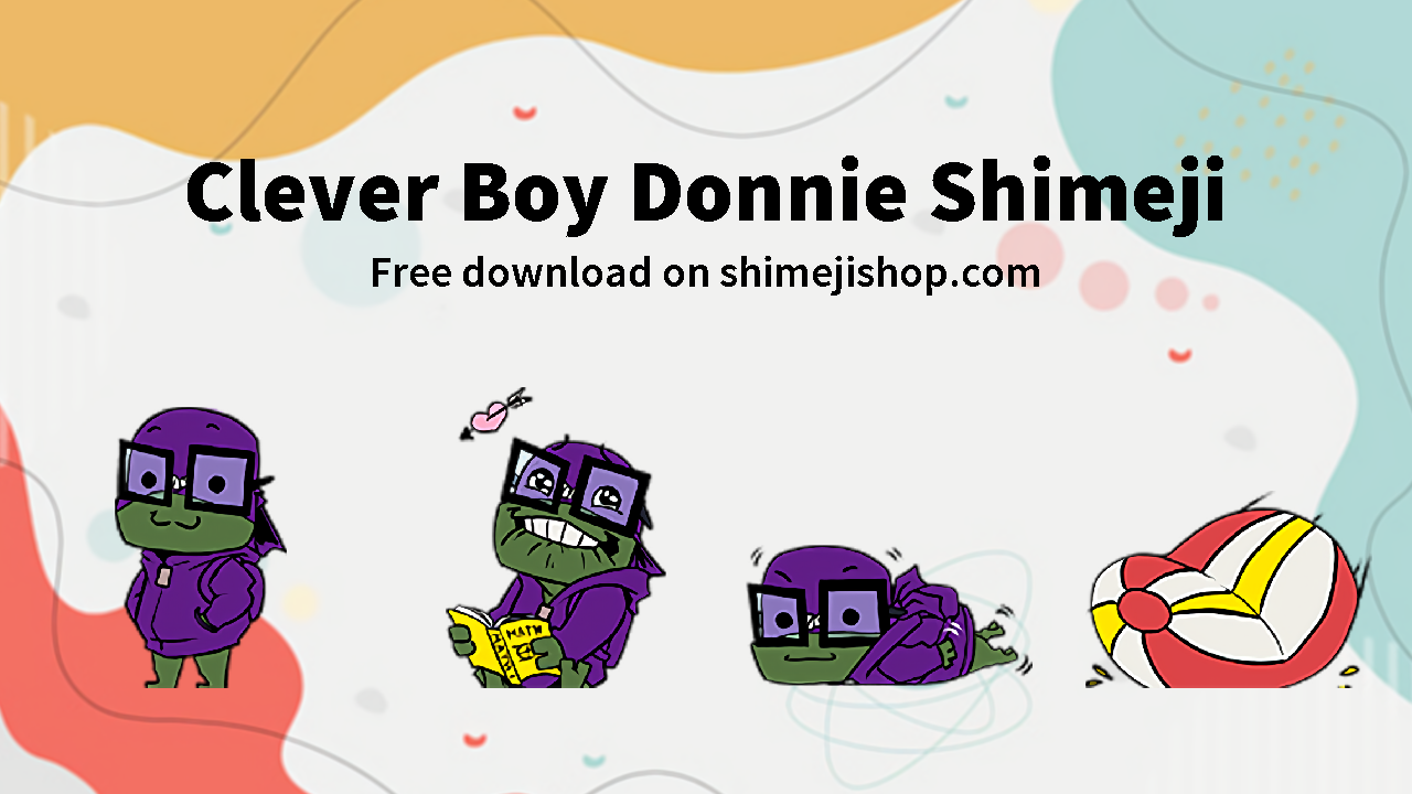 Clever Boy Donnie Shimeji Cover