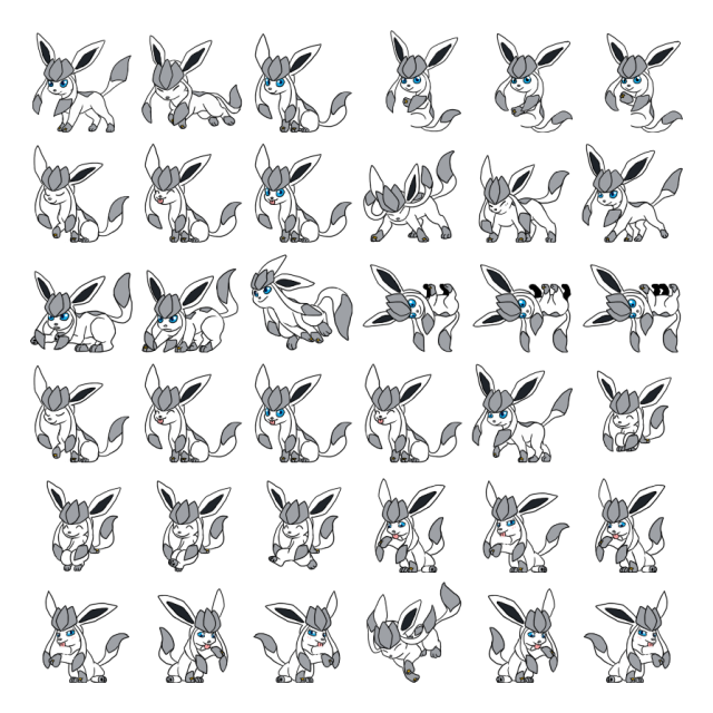 Cumceon Shimeji Sprite Preview