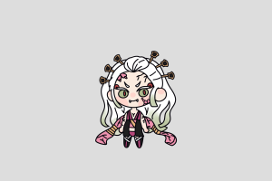 Daki Shimeji featured image – free desktop pet from Kimetsu no Yaiba, Demon Slayer